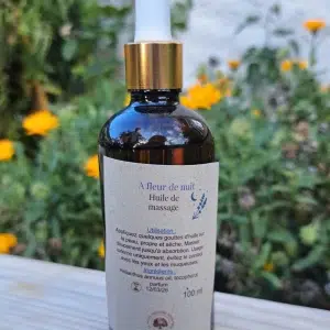 Huile de massage "A Fleur de Nuit"