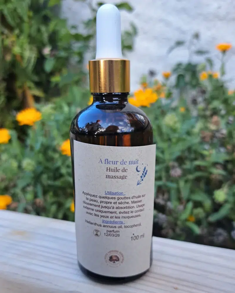 Huile de massage "A Fleur de Nuit"