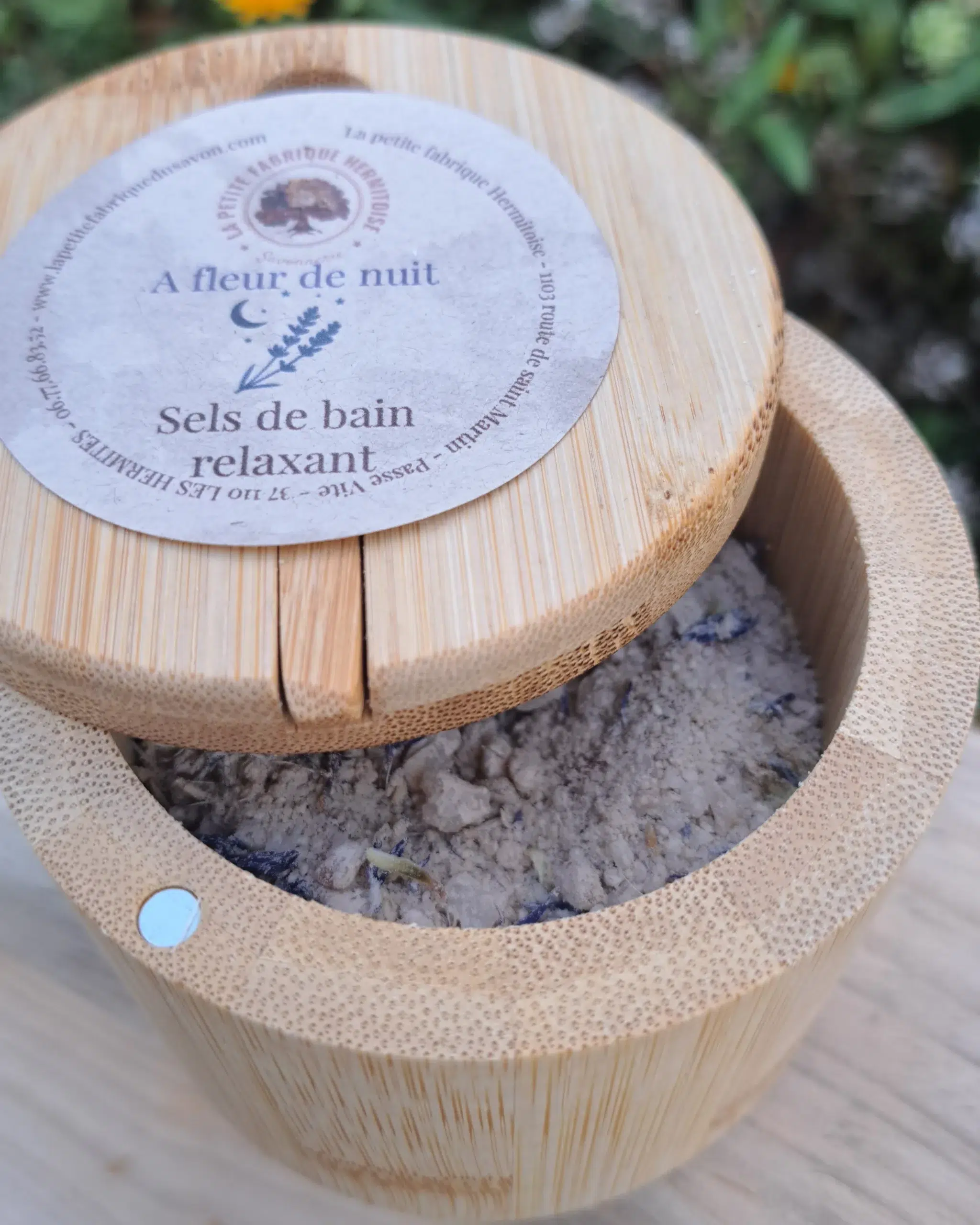 Sels de bain "A Fleur de Nuit"